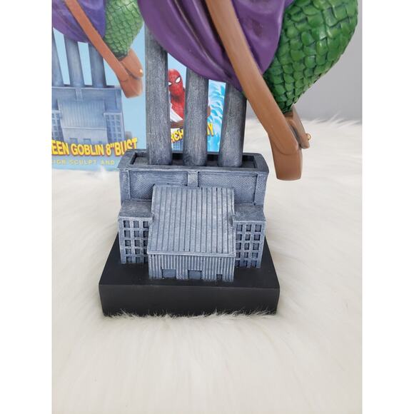 Marvel Green Goblin Mini Bust Statue #650/1964 By Dynamic Forces Spiderman 8" - Picture 3 of 8